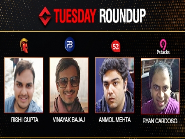 Tuesday Roundup: Gupta, Bajaj, Mehta, Cardoso claim big!