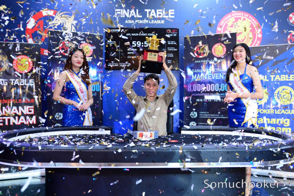 APL Da Nang: Nguyen Minh Tuan wins Main Event