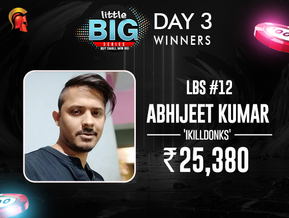 Abhijeet Kumar IKILLDONKS Winner