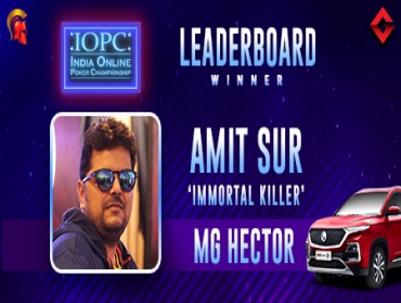 Amit Sur drives home MG Hector from IOPC Leaderboard