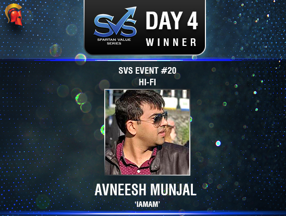 Avneesh Munjal among title winners on SVS Day 4