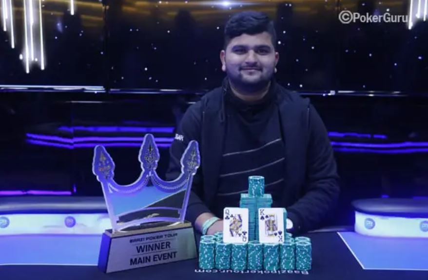 Bharat Kumar makes crazy comeback to win BPT Main Event