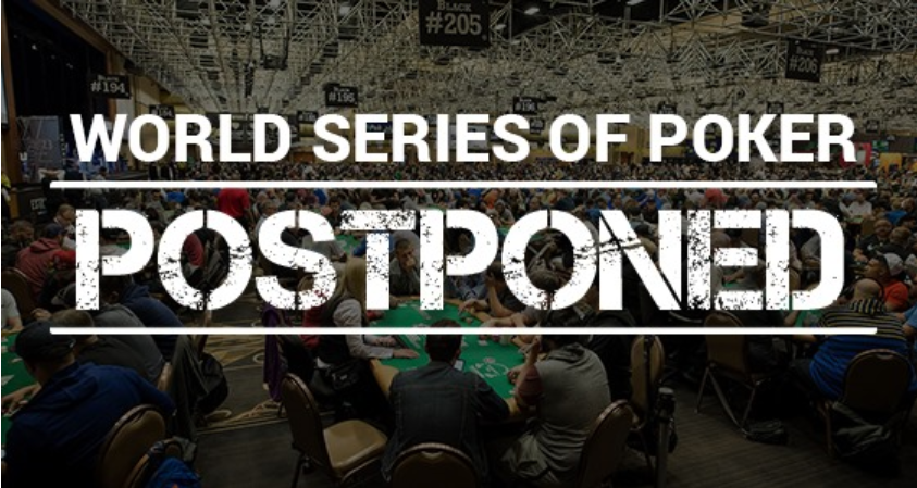 The 51st annual World Series Of Poker postpones to Fall