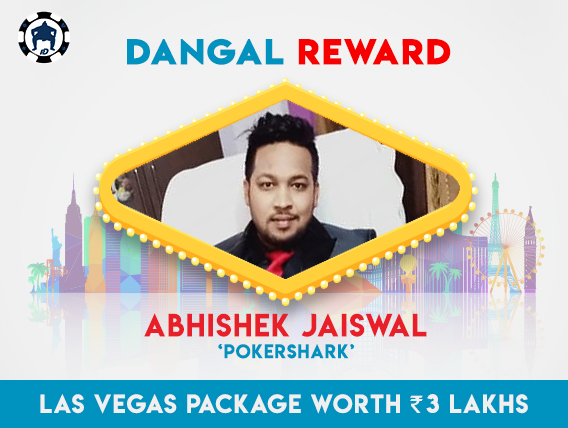 Dangal Reward Fest: Jaiswal wins trip to Vegas!