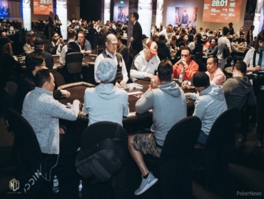 David Tang leads Flight 3 of Aussie Millions Opening Event
