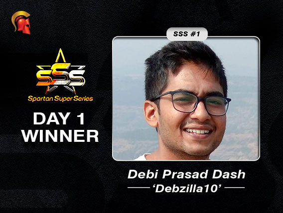 Debi Prasad Dash among winners on SSS Day 1