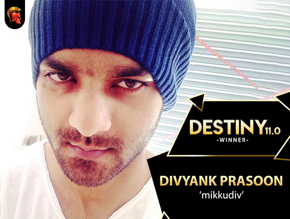 Divyank Prasoon takes down Destiny on Spartan