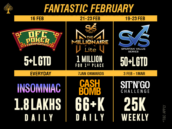 Fantastic February on FTRpoker!