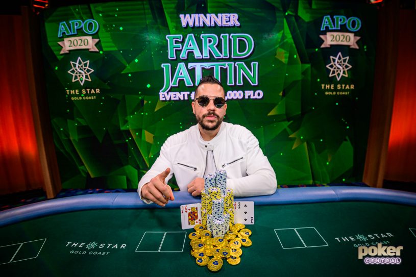 Farid Jattin wins latest Australian Poker Open