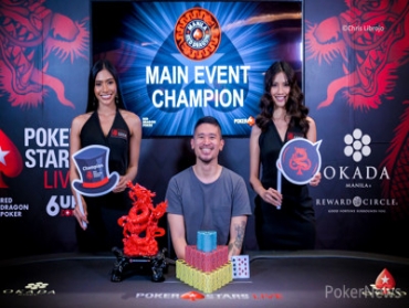 Florencio Campomanes wins Red Dragon Manila Main Event!