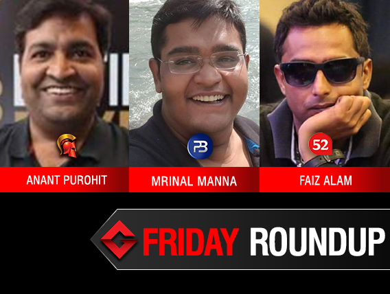 Friday Roundup: Faiz Alam, Mrinal Manna, Anant Purohit win