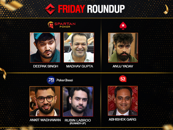 Friday Roundup: Madhav Gupta triumphs SSS The Elite Highroller!