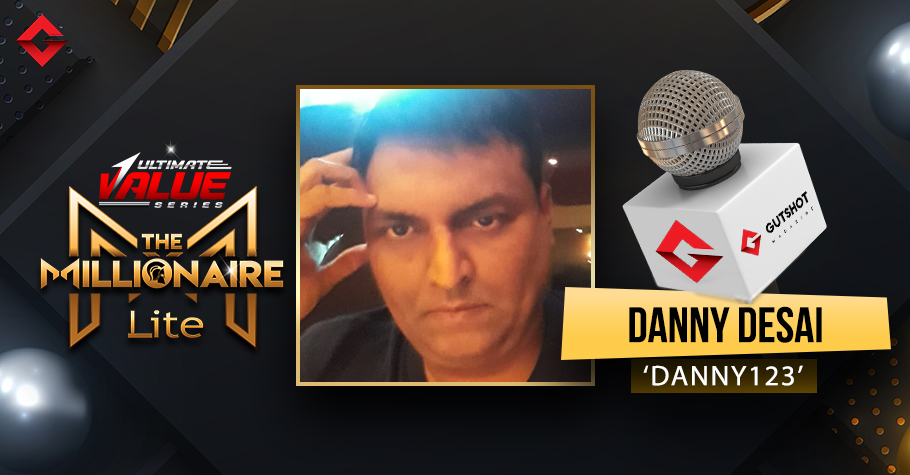 Danny Desai on his latest UVS Millionaire Lite victory