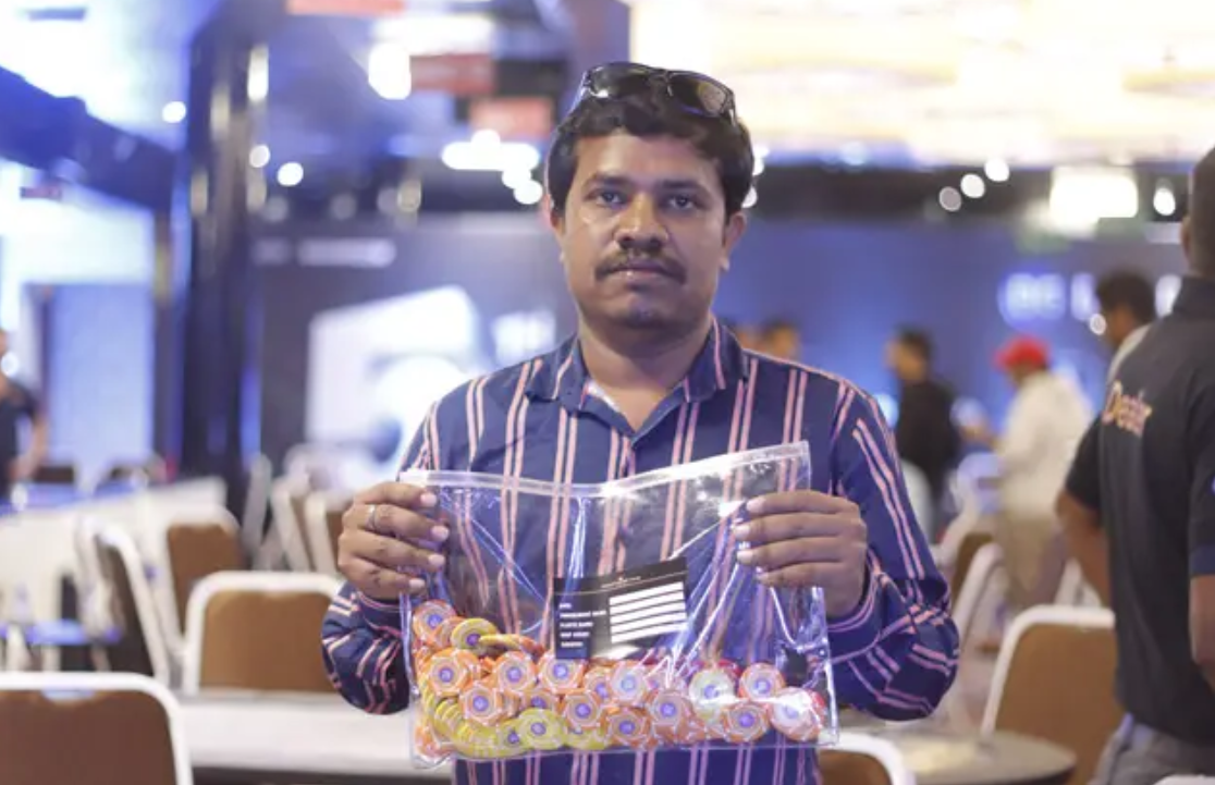 Gangadhar Raaj gets the largest bag on Day 1D of BPT ME