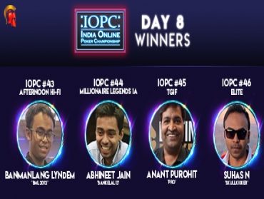 IOPC Day 8: Suhas N wins IOPC Elite; other winners crowned