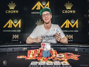 Kahle Burns Wins Aussie Millions A$100,000 Challenge!