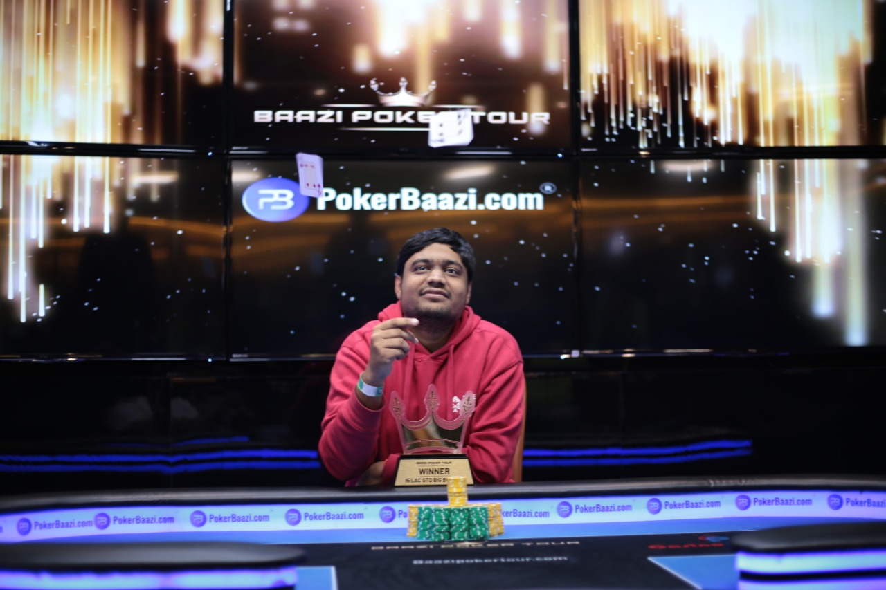 Kshitij Kucheria wins first live title in BPT Big Bounty