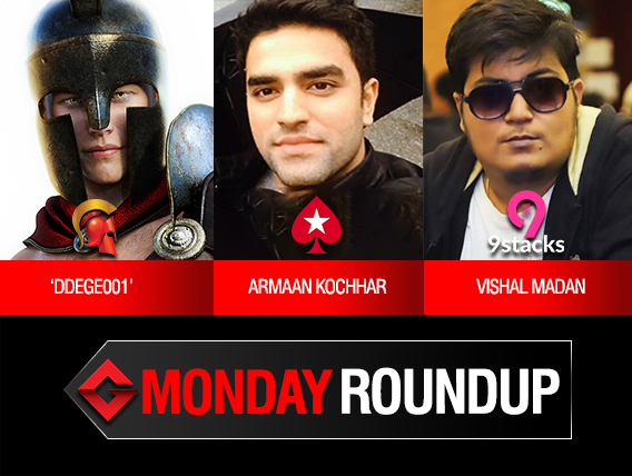 Monday Roundup Armaan Kochhar Vishal Madan win titles