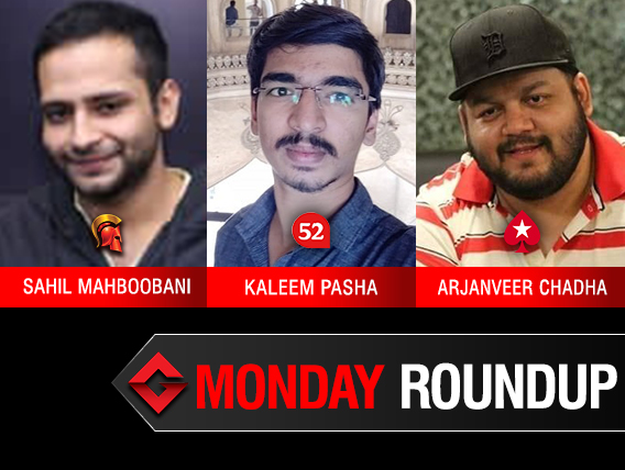 Monday Roundup: Mahboobani, Pasha, Chadha win titles