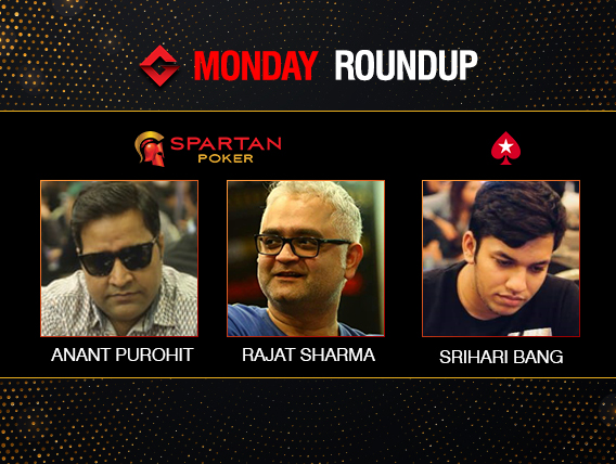 Monday Roundup: Rajat Sharma wins consecutive titles!