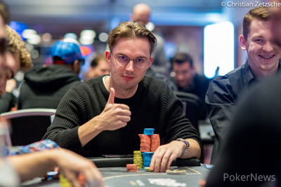 Paulius Vaitiekunas leads Day 2 of WSOPE Main Event