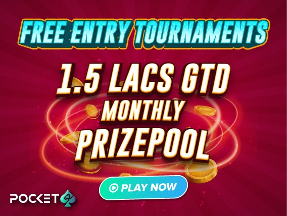 Pocket52 Free Entry Tournaments: Win From 1.5L Every Month!