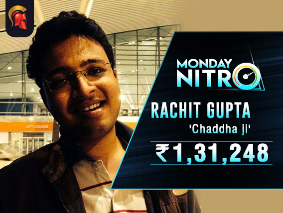 Rachit Gupta Nitro Winner