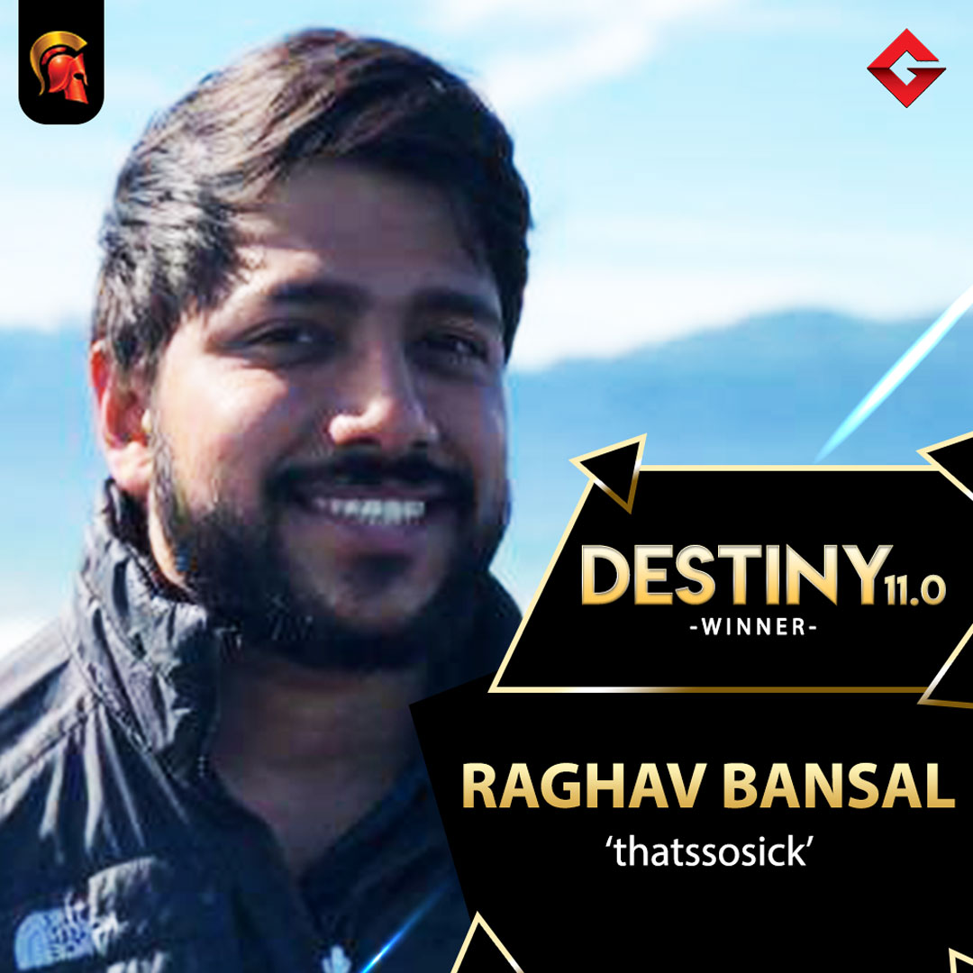 Raghav Bansal takes down Destiny 11.0 in Spartan