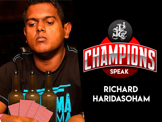 Richard Haridasoham speaks on his IPC 2012 victory!