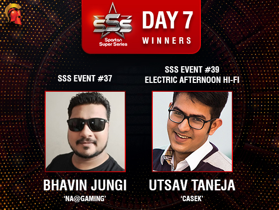 SSS Day 7: Utsav Taneja, Bhavin Jungi among title winners