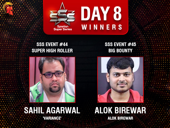 SSS Day 8: Agarwal and Birewar among title winners