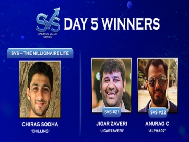 SVS Day 5: Chirag Sodha takes down Millionaire Lite!