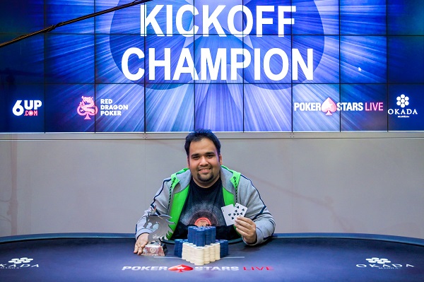 Sahil Agarwal wins Red Dragon Manila Kickoff Event