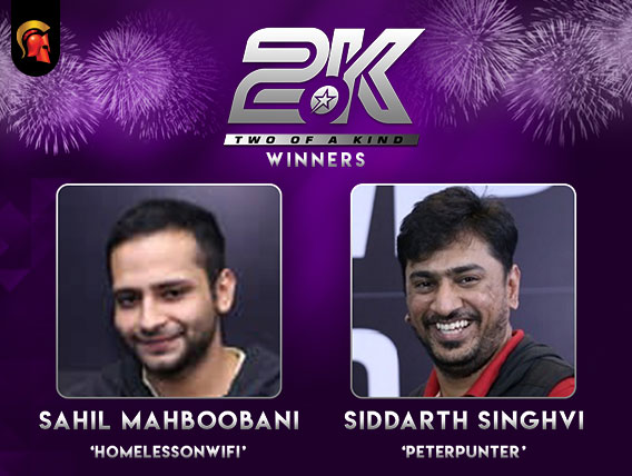 Sahil Mahboobani, Siddarth Singhvi win Oct 2oK on Spartan