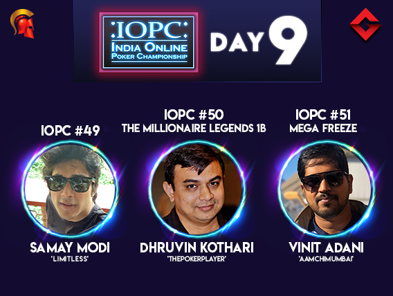 Samay Modi, Vinit Adani win titles on IOPC Day 9