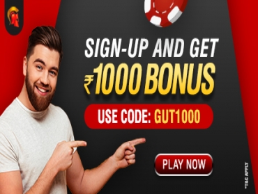 Sign-up to Spartan Poker and get Rs.1000 FREE