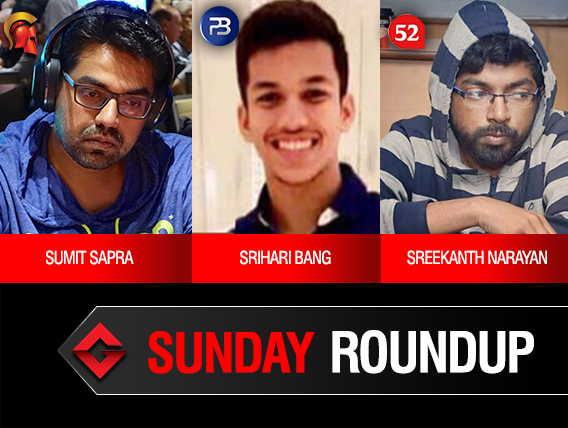 Sunday Roundup: Sapra, Bang, Narayan grab titles!