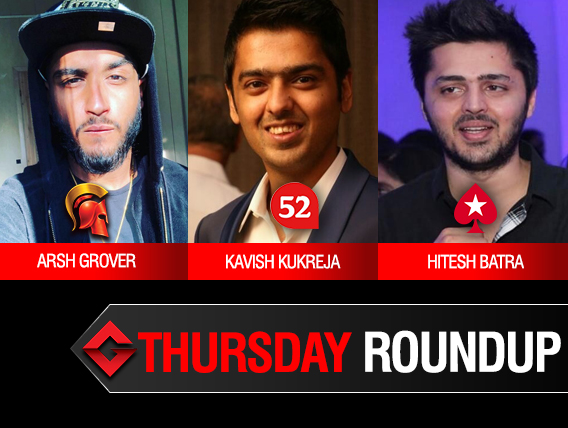 Thursday Roundup: Kavish Kukreja triumphs Godfather on Adda52