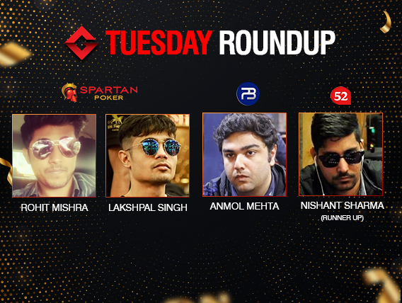 Tuesday Roundup: Mishra, Singh, Mehta seize titles!