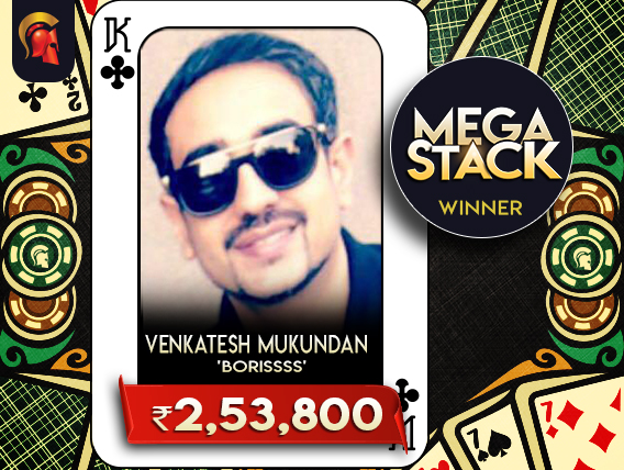 Venkatesh Mukundan Megastack Winner