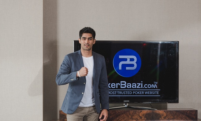 Vijender Singh- Brand Ambassador PokerBaazi