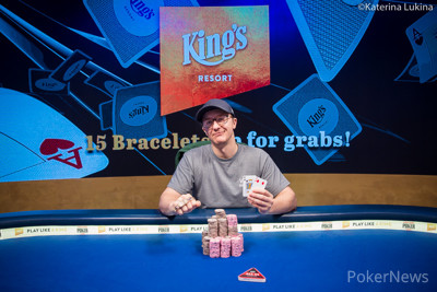 WSOPE: Kahle Burns wins Event #8 Platinum High Roller