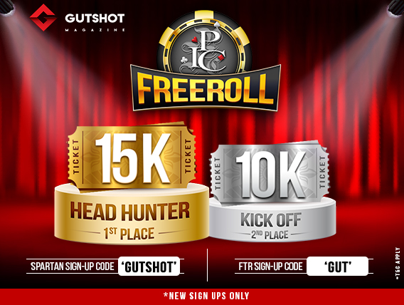 Win a seat to Goa in Gutshot's IPC Freeroll