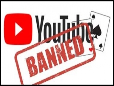 Youtube striking off poker content