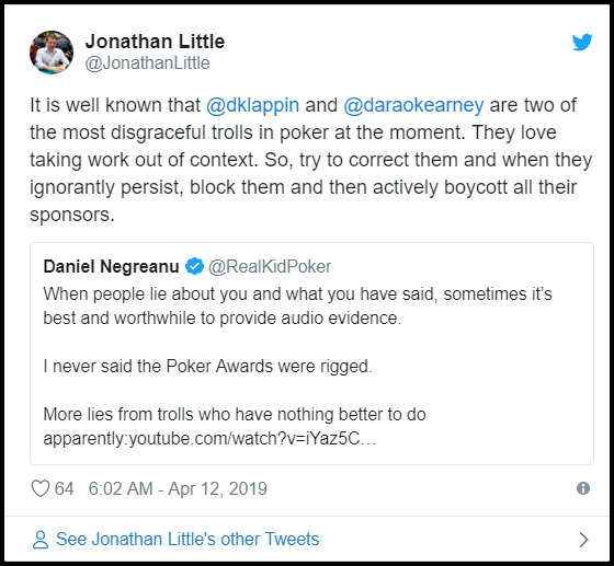 jonathan little tweet w border