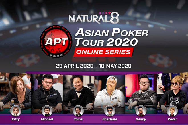 Asian Poker Tour teams up with Natural8 for first-ever online series