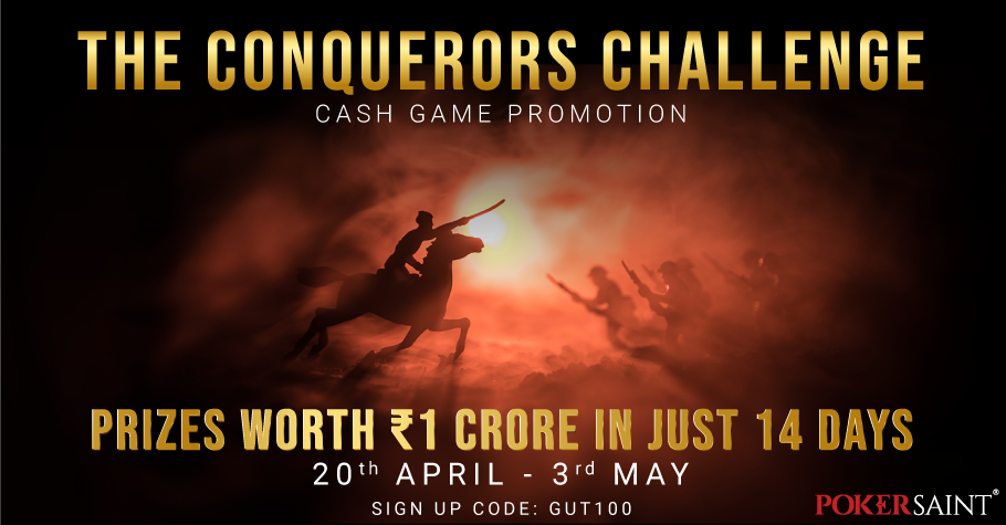 PokerSaint launches The Conquerors Challenge