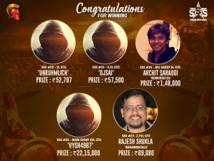 ‘vysh4987' wins Main Event; other SSS winners announced