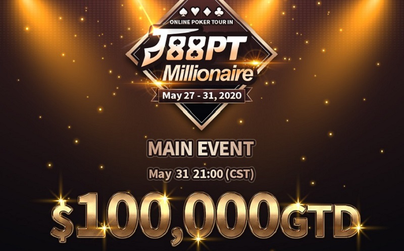 J88 Poker to host second edition of J88PT Millionaire!