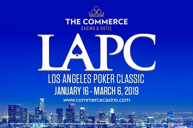 26th LA Poker Classic to begin in Jan 2019